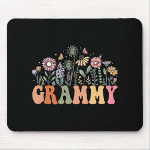 Grammy Wildflower Floral Birthday Baby Shower New Mouse Pad