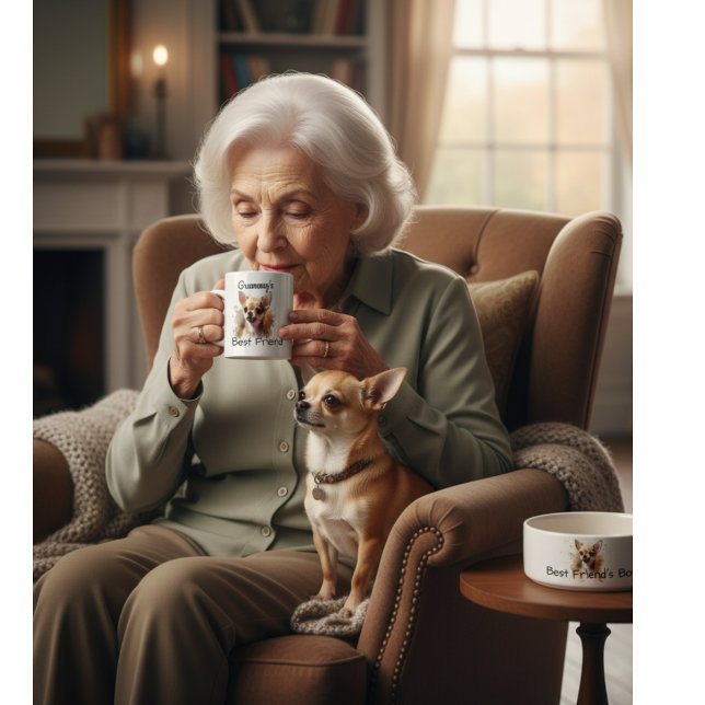 Grammy's Best Friend/ Personalize Coffee Mug (Creator Uploaded)