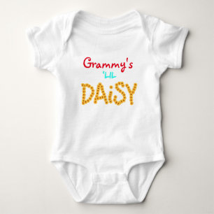 Grammy's lil Daisy, Cute & personalized! Baby Bodysuit