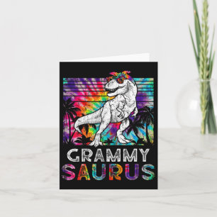 Grammysaurus Dinosaur Grammy Saurus Family Matchin Card