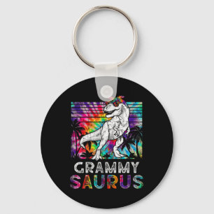 Grammysaurus Dinosaur Grammy Saurus Family Matchin Keychain
