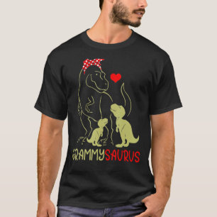 Grammysaurus Rex Grammy Saurus Dinosaur Women Mom T-Shirt