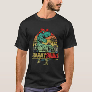 Grammysaurus T Rex Dinosaur Grammy Saurus Family M T-Shirt
