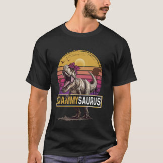 Grammysaurus T Rex Tee Dinosaur Grandma Family Mat