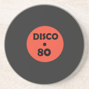 Gramophone Record Coaster - Retro Dance Party