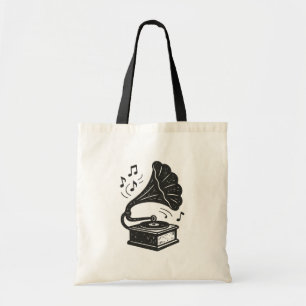 Gramophone Tote Bag
