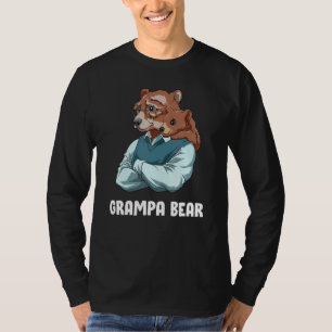 Grampa Bear And Baby Grandfather Granddaughter G T-Shirt