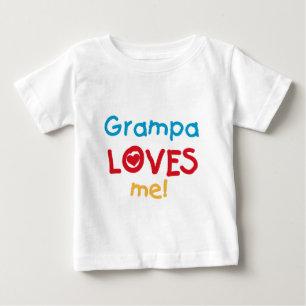 Grampa m'aime T-shirts et cadeaux