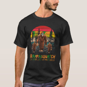 Grampa Squatch Like A Grandpa Just Way More Squatc T-Shirt