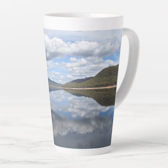 Grampians Reflected Latte Mug (Right Angle)