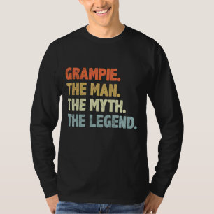 Grampie The Man Myth Legend Father s day gift for T-Shirt