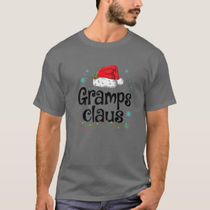 Gramps Claus Christmas Pajama Family Matching Xmas T-Shirt