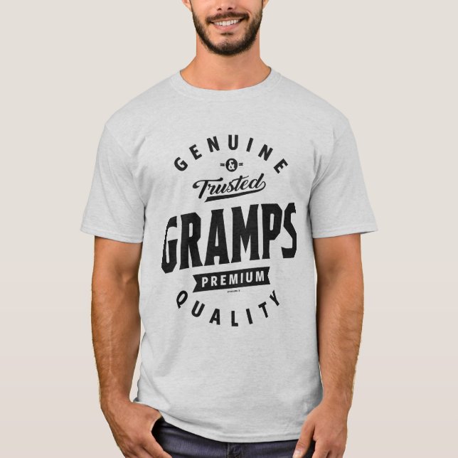 Gramps Genuine Gifts T-Shirt (Front)