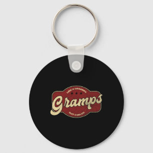 Gramps Like A Grandpa But Cooler  Keychain