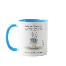 Gramps: 'On Frowning' coffee mug