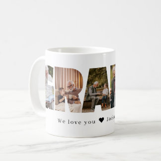 Gramps Photo Collage for Father's Day Coffee Mug