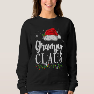 Grampy Claus Christmas Pajama Family Matching Xma Sweatshirt