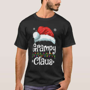 Grampy Claus , Family Matching Grampy Claus Pajama T-Shirt