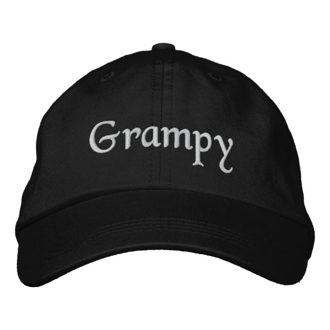 Grampy Embroidered Hat (Front)