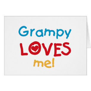 Grampy Loves Me T-shirts and Gifts