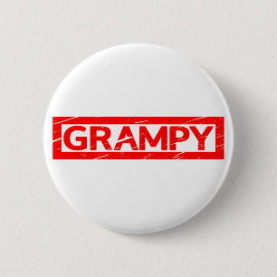 Grampy Stamp 2 Inch Round Button