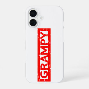 Grampy Stamp iPhone 16 Case