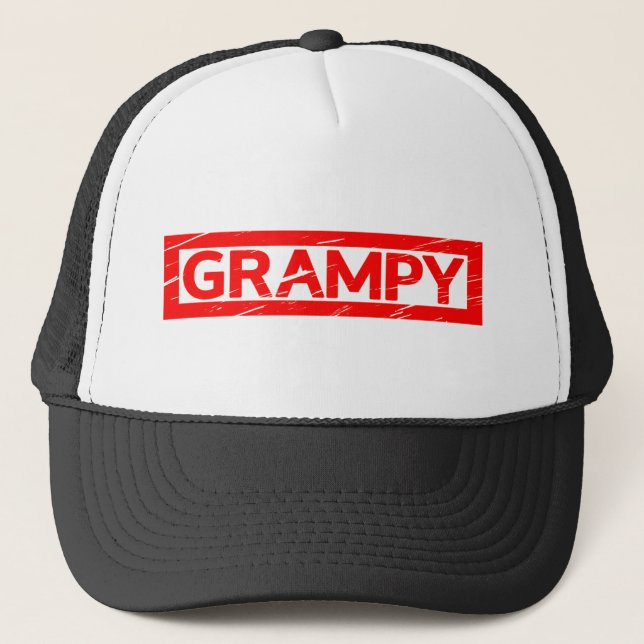 Grampy Stamp Trucker Hat (Front)