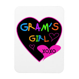 Gram's Girl Custom T-Shirts, Mugs, Buttons, Cases Magnet