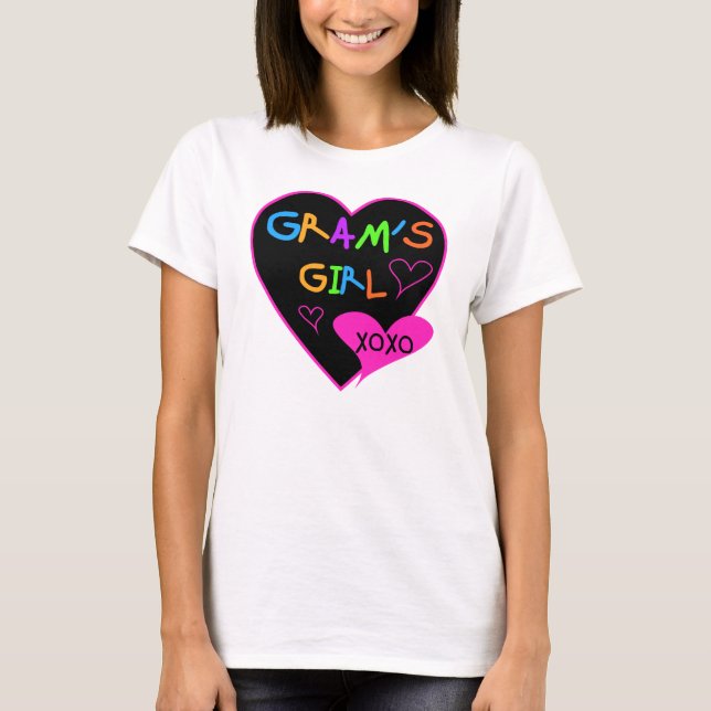 Gram's Girl Custom T-Shirts, Mugs, Buttons, Cases T-Shirt (Front)