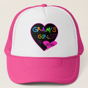 Gram's Girl Custom T-Shirts, Mugs, Buttons, Cases Trucker Hat