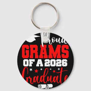 Grams Senior 2026 Proud Grams Of A Cl Of 2026 Grad Keychain