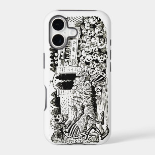 Gran Calavera Eléctrica iphone 5 Barely There cas