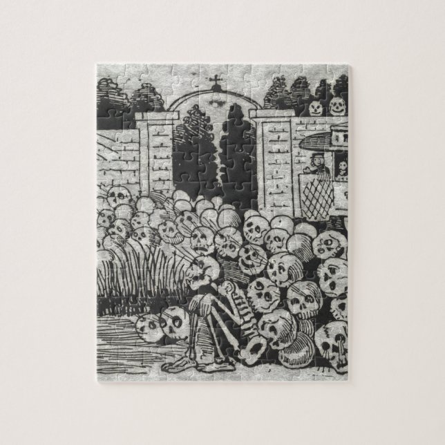 Gran Calavera Electrica Jigsaw Puzzle (Vertical)