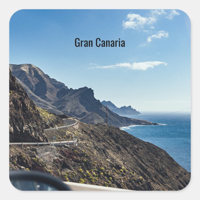 Gran Canaria (Canary Island) Spain Square Sticker (Front)
