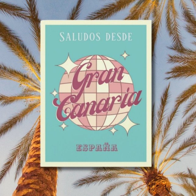 Gran Canaria Spain España retro vintage Postcard (Creator Uploaded)