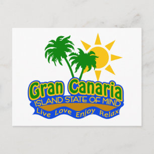 Gran Canaria State of Mind postcard