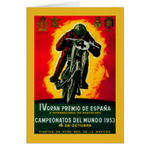 Gran Premio de Espana Vintage PosterEurope