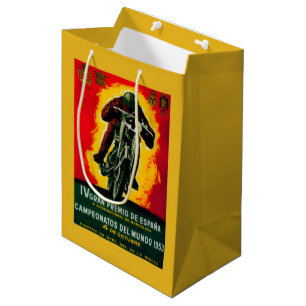 Gran Premio de Espana Vintage PosterEurope Medium Gift Bag