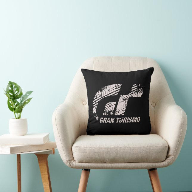 Gran Turismo GT7 Jann Mardenborough Gamer Driver  Throw Pillow (Chair)