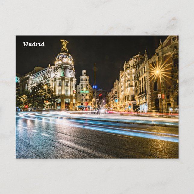 "Gran Via" Postcard (Front)