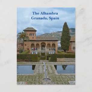 Granada Alhambra Postcard
