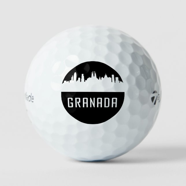 Granada | cities of Spain Golf Balls (Front)