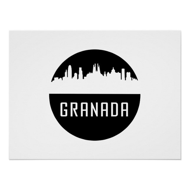 Granada | cities of Spain Poster (Front)