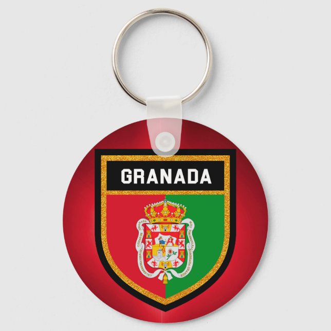 Granada Flag Keychain (Front)