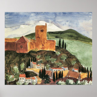 Granada II by Walter Gramatte Poster