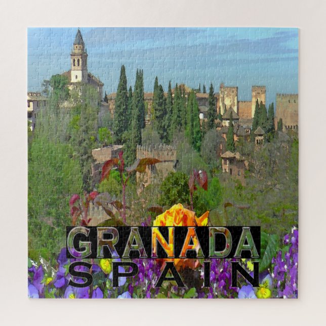 Granada Jigsaw Puzzle (Vertical)