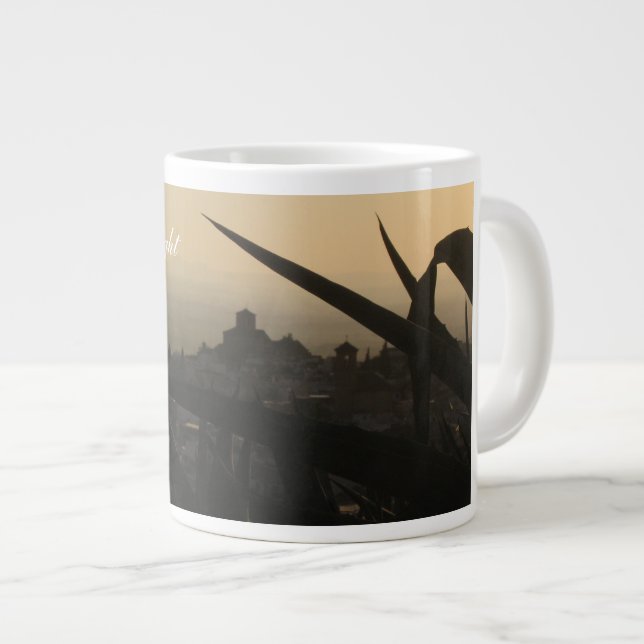 Granada morning Large Mug (Front Right)