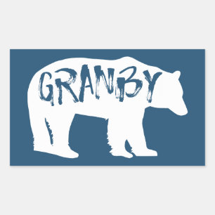 Granby Colorado Bear Sticker