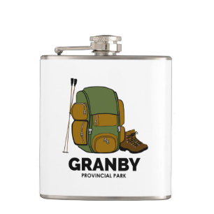 Granby Provincial Park Backpack Hip Flask