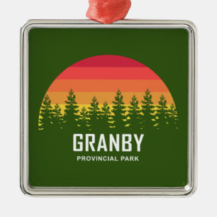 Granby Provincial Park Metal Ornament